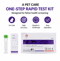 Kits de dépistage rapide du coronavirus félin pour animaux de compagnie, tests antigéniques pour chats, tests vétérinaires rapides FCOV