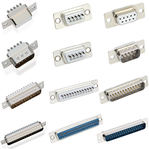 37 路 D 型 VGA PCB 安装母头连接器，带金触点，IP67 等级，230V 连接器 - Product Image 6