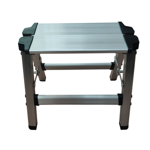 <span class=keywords><strong>Escalera</strong></span> de Aluminio de 1 Paso Resistente a la Oxidación con Pies Antideslizantes, <span class=keywords><strong>Escalera</strong></span> EN 131 <span class=keywords><strong>para</strong></span> Viajes y Campamentos - Product Image 2