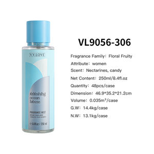 工厂自有品牌250毫升V.LOVE女装香水东方香草身体香水喷雾香水身体喷雾现货OEM & ODM - Product Image 6