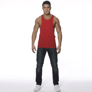 Débardeur de sport pour homme en gros, personnalisable, respirant, style vintage, 100% coton, vêtements de sport pour garçons, entraînement rapide - Product Image 1