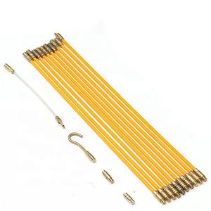 MICROLINK <span class=keywords><strong>MI</strong></span>-DR11 Varilla de Fibra de Vidrio para Tuberías y Conductos, Pasacables, Cinta para Tirar Cables, Carga Segura de 350 kg, Garantía de 25 Años - Product Image 1