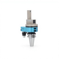 Tête de fraisage latérale AG90 BT40 D4 80 Slim, tête angulaire à 90 degrés, rapport 1:2, cavité étroite, usinage haute vitesse en acier