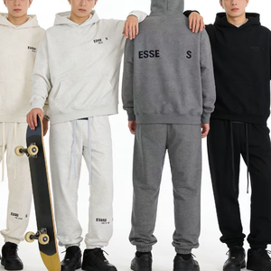 Sweat-shirt à capuche oversize en coton de haute qualité Fear Sweatsuit of 1977, avec logo personnalisé, style streetwear pour femme, idéal pour le fitness - Product Image 4