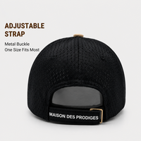 Casquette Trucker Applique Six Panneaux Snapback 100% Coton Camouflage Patch Brodé Couronne Haute Certifiée CE Studio Sports d'été en plein air