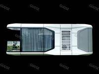 Capsule spatiale commerciale, conteneur de capsule spatiale, maison, hôtel, capsule de 2 chambres, pod de dirigeable, capsule maison
