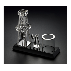 Nieuwe Petroleum Uitrusting Cadeau Met Olietank Crystal Olie <span class=keywords><strong>Rig</strong></span> Model Voor Cadeau - Product Image 1