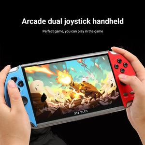 X12 Cộng Với <span class=keywords><strong>7</strong></span> Inch HD Màn Hình Cầm Tay Trò Chơi Giao Diện Điều Khiển Di Động Video <span class=keywords><strong>Player</strong></span> Với Cổ Điển Trò Chơi Miễn Phí Ps1 Cho Gba FC Các Tính năng - Product Image 4