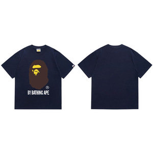 T-shirt à manches courtes <span class=keywords><strong>BAPE</strong></span> tête d'abeille requin, 260g, poids lourd, vente en gros de la marque tendance - Product Image 1
