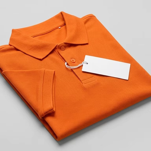 T-shirts décontractés à manches longues pour hommes, de haute qualité, en gros, couleur unie, confort d'été, 100 % coton tricoté respirant - Product Image 1