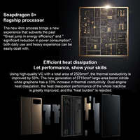 Original pour 12T Pro 5G, téléphone portable avec écran AMOLED 120Hz, charge rapide 120W, appareil photo haute vitesse, connectivité LTE, mobile intelligent