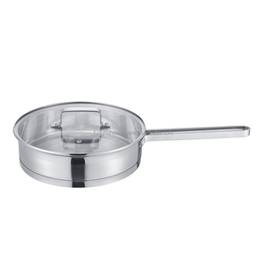 Ensemble de casseroles et poêles de luxe en acier inoxydable 10 pièces, batterie de cuisine tri-couches, casserole, cocotte, poêle à frire - Product Image 2