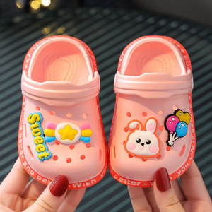 2025 Sommer Leichte atmungsaktive Garten Clogs Schuhe Süße Cartoon Sandale für Jungen und Mädchen Beach Slipper - Product Image 4