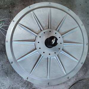 เครื่องกำเนิดไฟฟ้าแม่เหล็กแบบแกนไร้แกนกลาง 5 กิโลวัตต์ 10 กิโลวัตต์ 30 กิโลวัตต์ 100 กิโลวัตต์ 150 รอบต่อนาที 300 รอบต่อนาที, มอเตอร์แบบแกน - Product Image 6