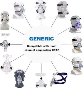 F30 Có Thể Điều Chỉnh Nhà Thông Gió Mặt Nạ Headband Với Hai Clip Kích Thước Tiêu Chuẩn Tương Thích Với Airfit/Resmed F30 Cpap Mặt Nạ Headgear - Product Image 6