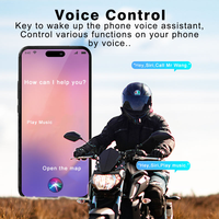 Intercom MAXTO M6S pour 8 personnes, pour casque, 2 téléphones mobiles, intercom pour casque de vélo