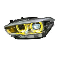 Ensemble de phares LED améliorés avec DRL adaptatif et projecteur pour BMW Série 1 F20 LCI 15-18