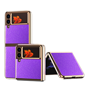 <span class=keywords><strong>เคส</strong></span>โทรศัพท์ลายไม้กางเขนชุบทองหรูหรา,พร้อมตัวป้องกันหน้าจอสำหรับ <span class=keywords><strong>Samsung</strong></span> Galaxy Z <span class=keywords><strong>Flip</strong></span> <span class=keywords><strong>3</strong></span> - Product Image 1