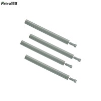 Amortisseur linéaire hydraulique à fermeture douce multi-types - Amortisseur silencieux unidirectionnel pour armoire à chaussures moderne et meubles de chambre à coucher