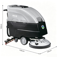 Autolaveuse autoportée BAIYUN A52 510 mm 2250 m²/h, machine de nettoyage commerciale à batterie