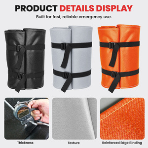 <span class=keywords><strong>Manta</strong></span> Ignífuga de Alta Silicia para Vehículos Eléctricos, para Uso por el Servicio de Bomberos y Equipos de Rescate - Product Image 3