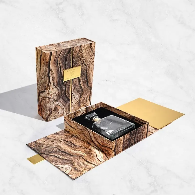 صندوق فاخر مطبوع صديق للبيئة حاويات منتجات التجميل والعناية بالبشرة صندوق طقم تعبئة