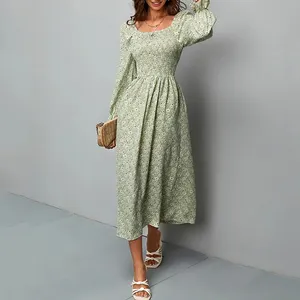 <span class=keywords><strong>Abito</strong></span> Casual estivo personalizzato da donna con maniche lunghe a maniche lunghe a maniche lunghe - Product Image 1