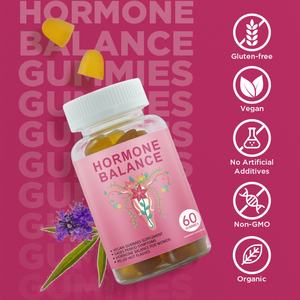 Chinaherbs Livraison Rapide Gummies Équilibre Hormonal SPM Soutien du Cycle Féminin avec Vitamines pour la Ménopause Amélioration de l'Humeur et de l'Énergie OEM/ODM - Product Image 2