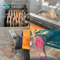 Machine à déchiqueter et à broyer durable pour porcs et moutons entiers, broyeur de viande congelée, broyeur d'os de vache