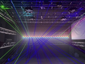 Projecteur laser DMX512 à faisceau magique, très demandé, pour spectacles, événements, discothèques, DJ, bars, théâtres, animations. - Product Image 2