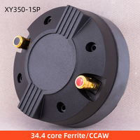 Haut-parleur de compression en titane XY350-1SP 34 mm, aimant aérospatial 34 noyaux, 30 W, 8 ohms, 105 dB, tweeter HF pour la fabrication de haut-parleurs professionnels