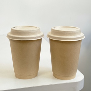 Custom-Printed Disposable Bamboo Paper <b>Cups</b> Eco-Friendly Double-Layer Coffee <b>Cups</b> for Hot and <b>Cold</b> Beverages - Product Image 6
