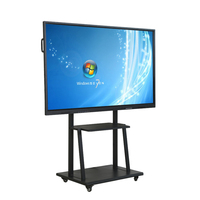 100 pouces YCZX chine école numérique tableau intelligent Led écran tactile interactif écran plat écriture lisse tableau blanc pour salle de classe