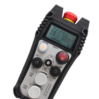 Contrôleur industriel intelligent XHC DH12S-2R-4K à double bouton de vitesse pour machine-outil rotative, distance de contrôle supérieure à 200 m