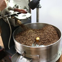 Torréfacteur de café à petite échelle, machine à torréfier les grains de café 3 kg, à gaz, PLC entièrement automatique, contrôle par écran tactile