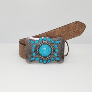 Ceinture de cowboy occidentale JULUN, rétro, gravée, avec rivets, accessoire de taille pour <span class=keywords><strong>homme</strong></span>, ceintures occidentales élégantes pour <span class=keywords><strong>homme</strong></span>, ceintures en cuir PU pour <span class=keywords><strong>homme</strong></span> - Product Image 6
