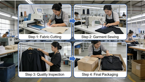 <span class=keywords><strong>Polo</strong></span> à manches courtes pour homme - Bleu marine, tricot gaufré, coupe ajustée, polyvalent pour le travail et les loisirs - Product Image 6