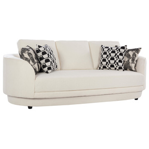 Sofá de 3 Plazas Brescia, Elegante y Moderno, Tapizado en Tela Resistente para Sala de Estar, Disponible a Precio de Fábrica - Product Image 3