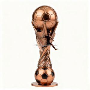 كأس جائزة معدنية مخصصة لعام 2026، تصميم فريق رياضي لكرة القدم - Product Image 4