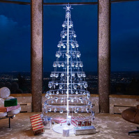 Großer Leuchtender Weihnachtsbaum für Außenbereich, Platz- und Einkaufszentrum-Dekoration, Anpassbare Größe 3-30m, Hohe Qualität, Großhandelspreis
