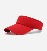 Gorra de sol de verano sin parte superior, para correr, maratón, deportes, viajes, actividades al aire libre, con ajuste mágico, gorra publicitaria, LOGO personalizado 100%