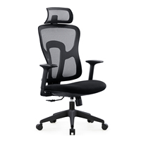 Chaise ergonomique en maille pour bureau Chaise d'invité inclinable pour jeu Chaise de réunion du personnel à vendre