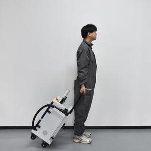 Sıcak MINI boya lazer pas kaldırma 100W/200W/300W/500W/1000w darbe lazer temizleme makinesi Metal Graffiti sıyırma - Product Image 4