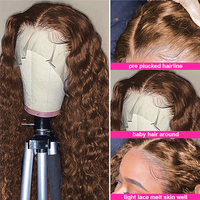 Tissage en lot brésilien Remy naturel lisse, rose, violet, bleu, ombré, coloré, Extensions avec Closure