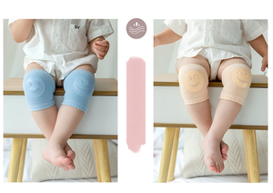 Genouillères et coudières antidérapantes pour bébés et tout-petits, en coton résistant à l'usure, pliables, pour apprendre à marcher, protection des jambes - Product Image 2