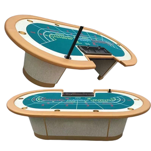 Table de jeu de casino sur mesure en usine Table de baccara de luxe pour le divertissement - Product Image 5