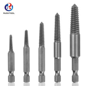 Set di 5 estrattori <span class=keywords><strong>per</strong></span> <span class=keywords><strong>viti</strong></span> con punte da trapano e guida, <span class=keywords><strong>per</strong></span> rimozione bulloni danneggiati o rotti, <span class=keywords><strong>estrattore</strong></span> <span class=keywords><strong>per</strong></span> <span class=keywords><strong>viti</strong></span> con gambo esagonale <span class=keywords><strong>per</strong></span> utensili elettrici - Product Image 4