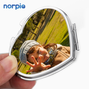 Accettare Modelli <span class=keywords><strong>Specchio</strong></span> di Metallo di Sublimazione Personalizzato Carino <span class=keywords><strong>a</strong></span> Forma di <span class=keywords><strong>Cuore</strong></span> <span class=keywords><strong>Specchio</strong></span> Compatto - Product Image 4