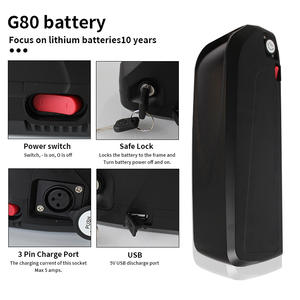 ก้อนแบตเตอรี่ลิเธียมไอออนสำหรับจักรยานไฟฟ้าในเมืองแบตเตอรี่ Li-ion 36V 48V 15Ah Hailong Down Tube แบตเตอรี่ลิเธียมไอออน E-BIKE 500W 800W E-Scooter - Product Image 5