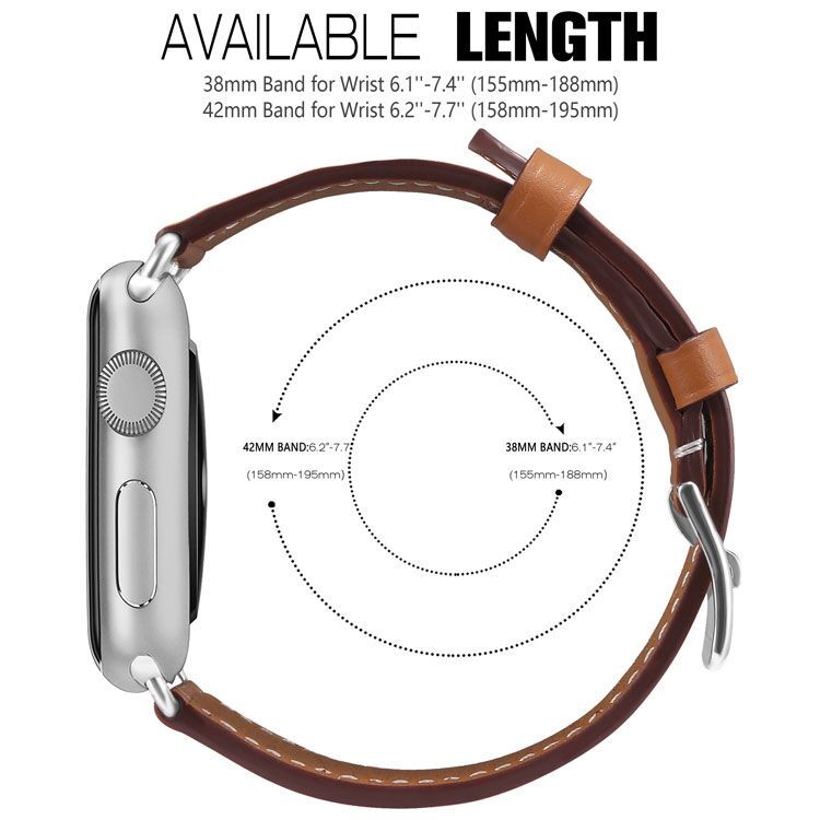 Big Discount 38mm 40mm 41mm 42mm 45mm 49mm Watch Band Replacement Wristband CoolyepPU Leather Watch Strap for apple Watch Iwatch